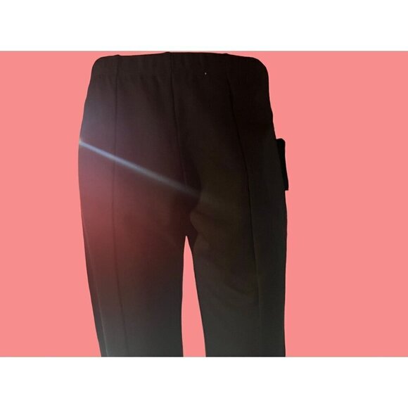 nwt black clara sun woo pants split hem size 1x - Picture 7 of 15
